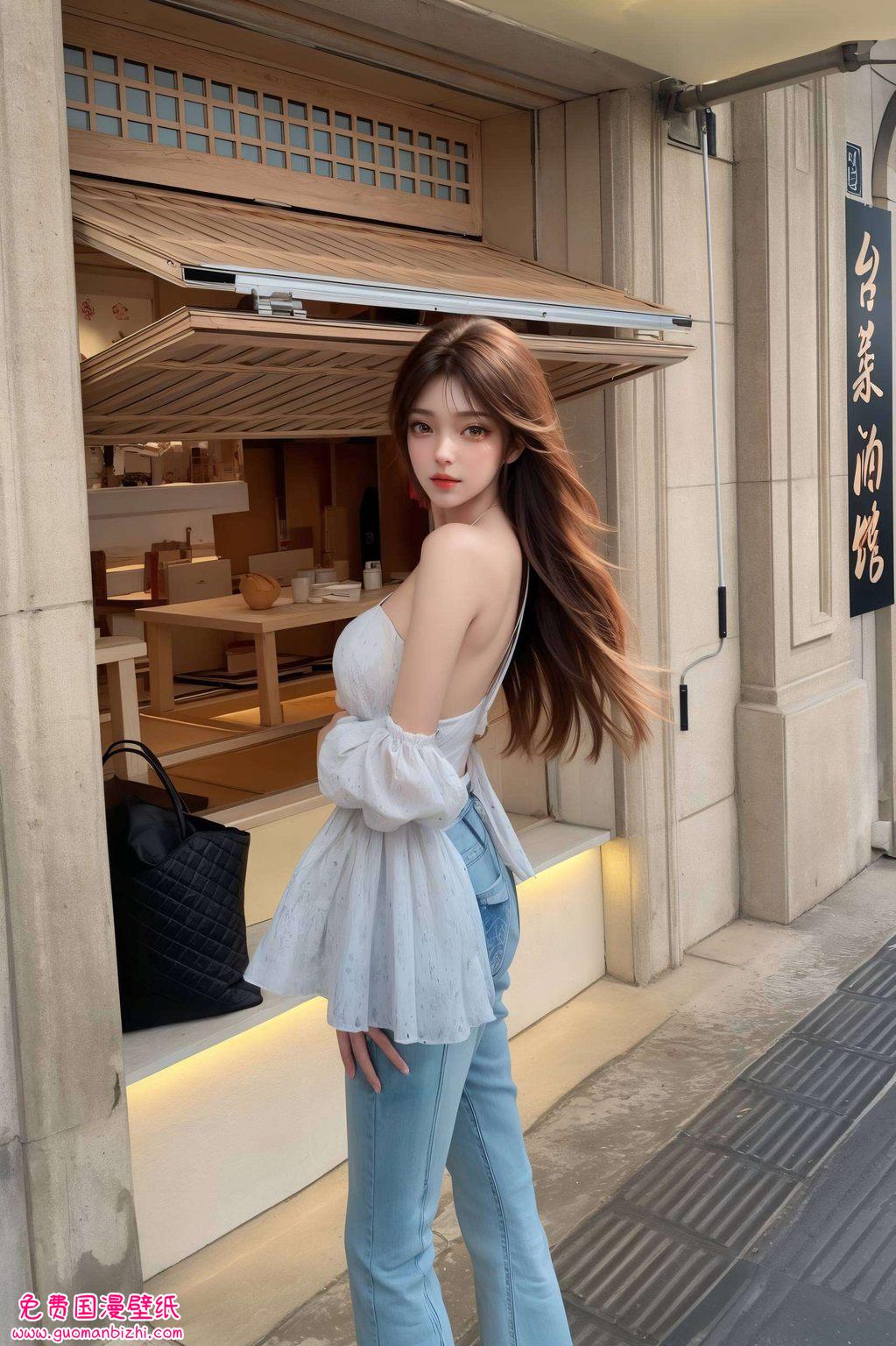 AI图例绘制，二次元古风漫画壁纸，电脑上的火灵儿石昊剧场版壁纸集锦