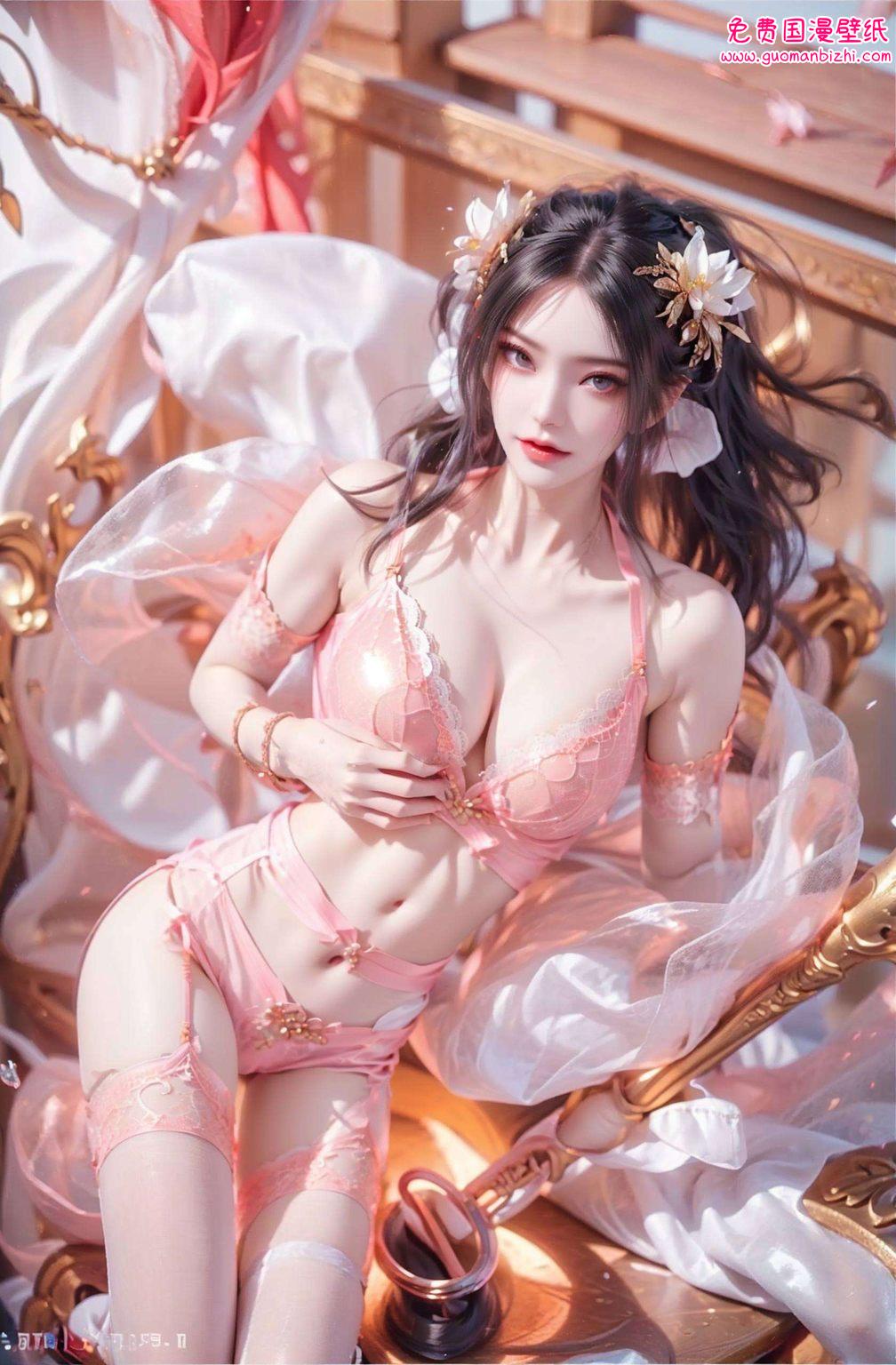 焰灵姬壁纸cos：AI角色完美像素，电脑宽屏壁纸盛宴