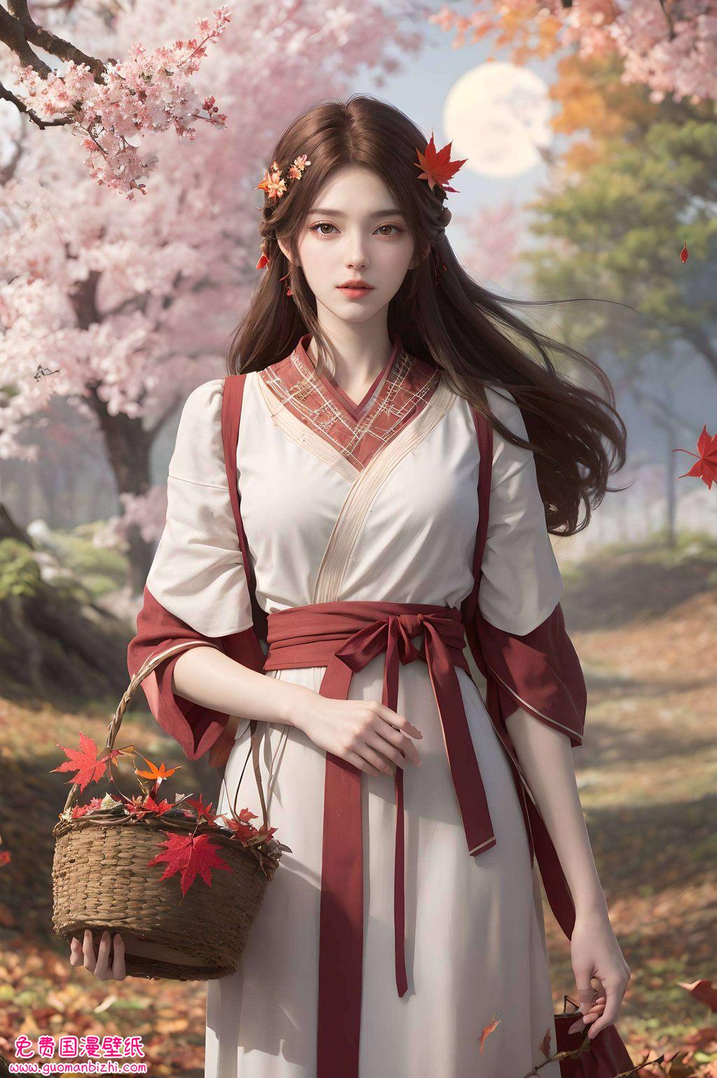 石昊与火灵儿：AI范例壁纸，免费壁纸合集，安卓最美壁纸横屏精选