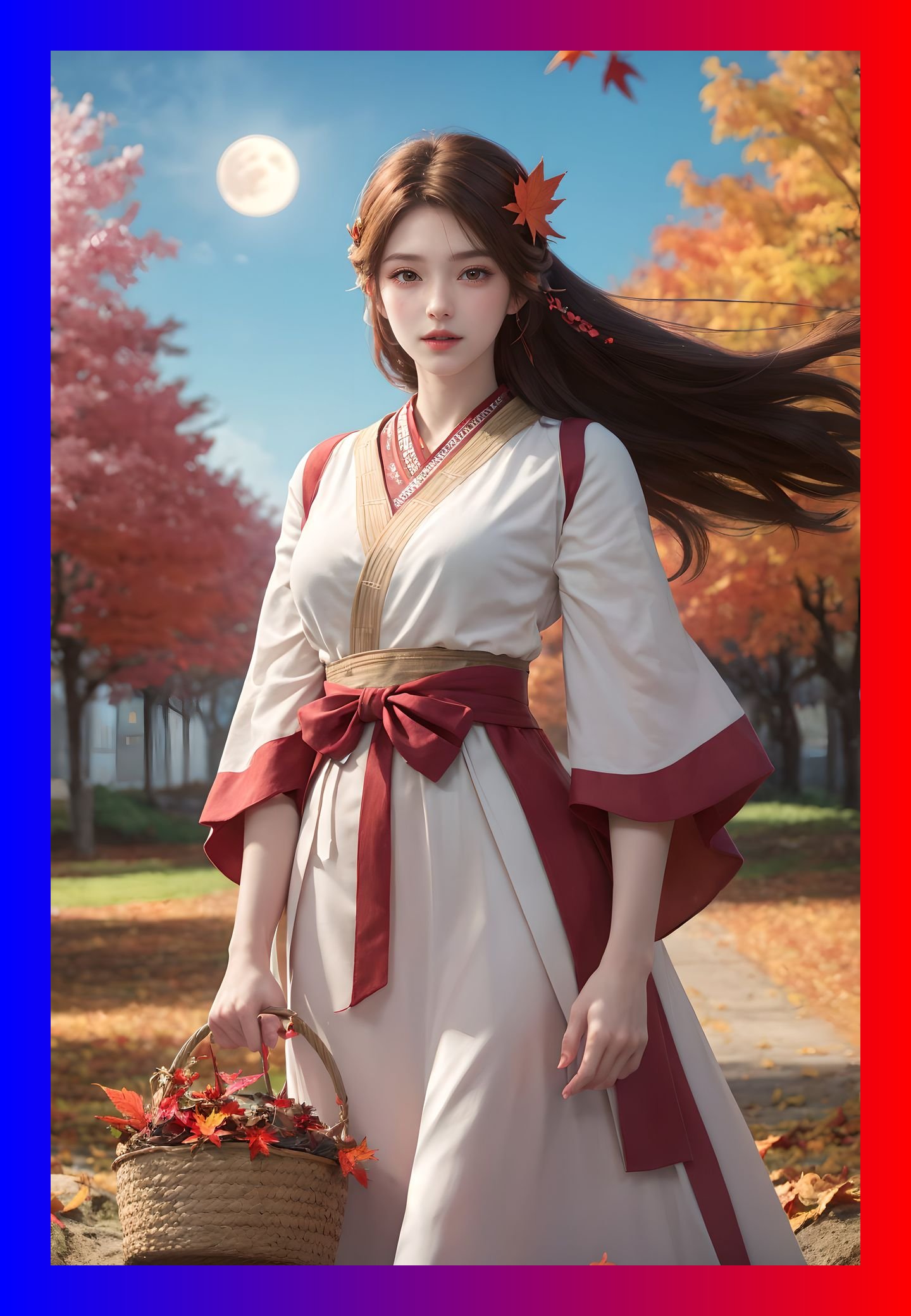 火热ai女生完美世界火灵儿优质4k打包壁纸