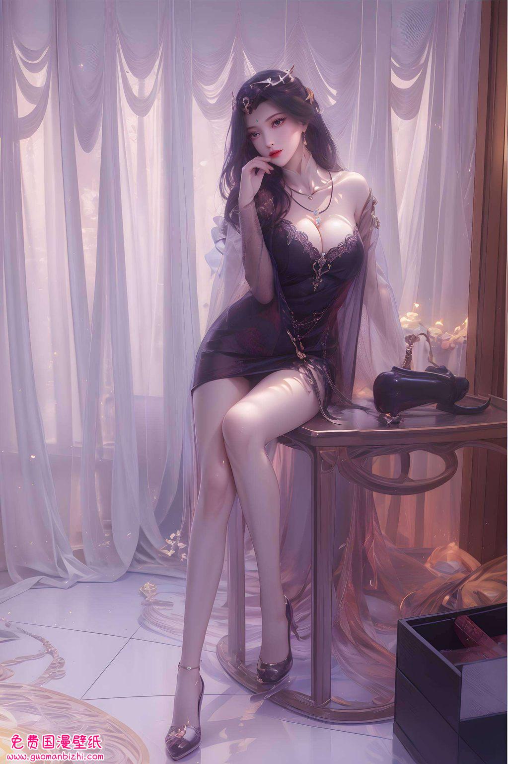 黑化柳神图片高清壁纸集——AI生成,免费下载,简洁手机壁纸精选 黑化柳神图片高清壁纸集——AI生成,免费下载,简洁手机壁纸精选