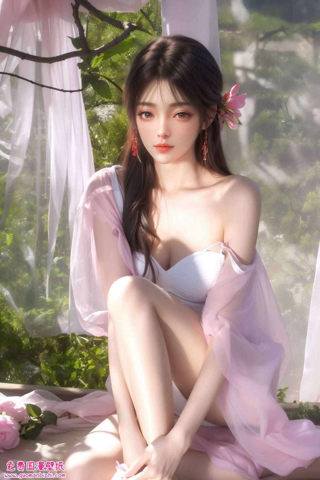 AI素材壁纸:火灵儿精细角色装饰,苹果桌面必备之美 AI素材壁纸:火灵儿精细角色装饰,苹果桌面必备之美