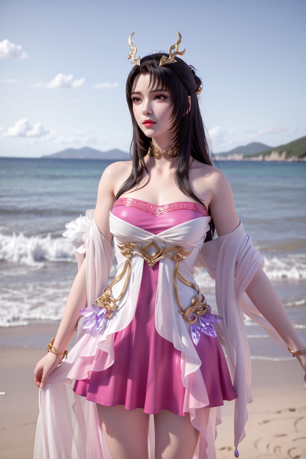 天狐仙子壁纸ai绘画参考