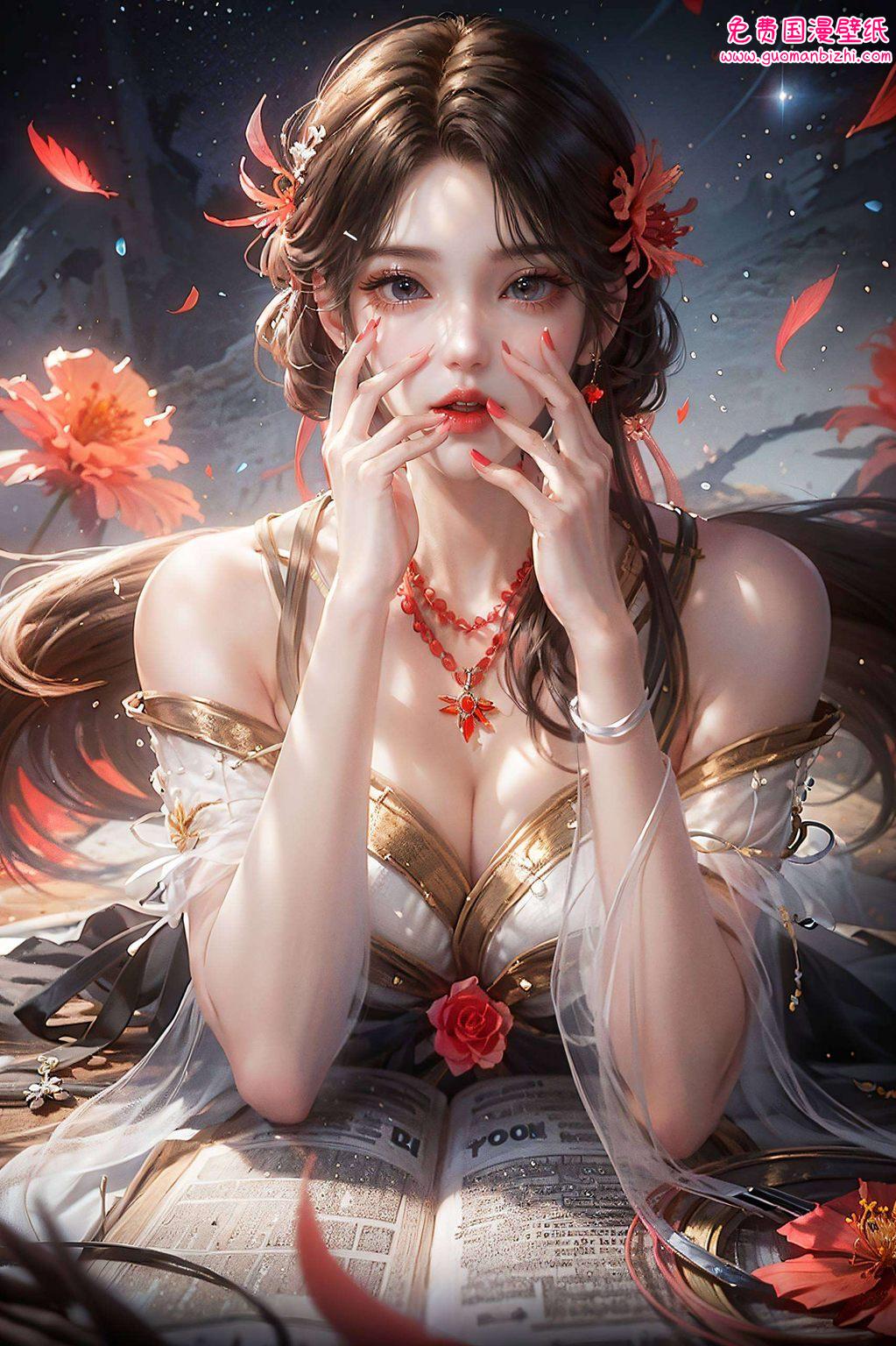 火灵儿壁纸超清图片：AI图片素材，游戏壁纸，电脑桌面图片集锦