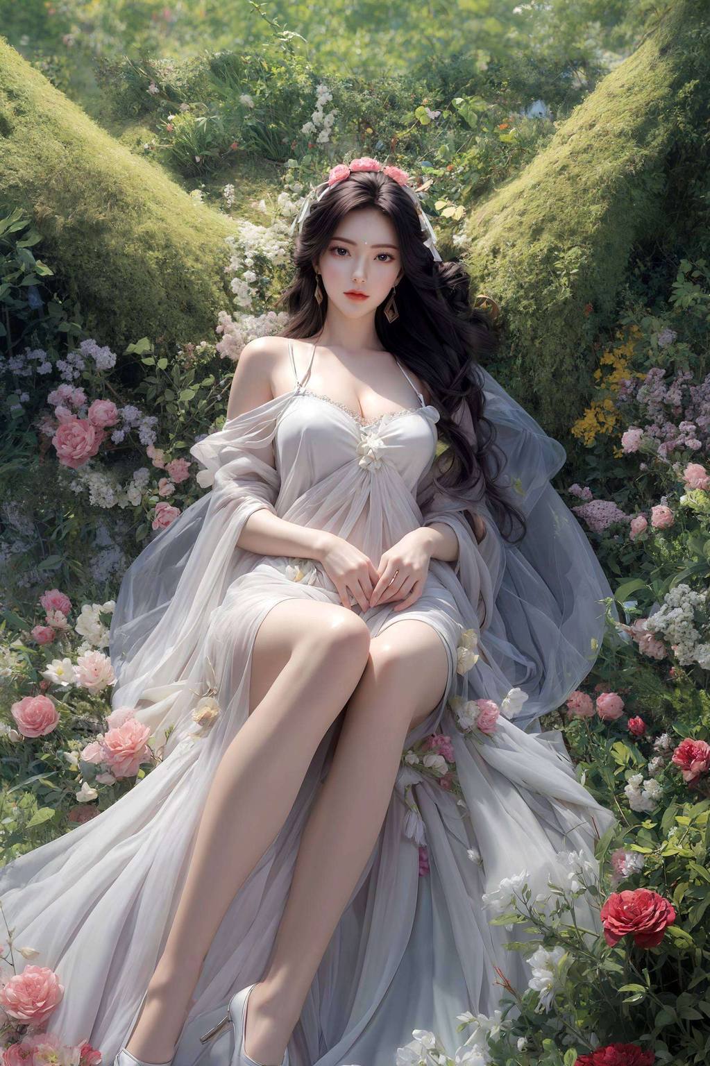 柳神换装：AI图片壁纸，高清1920×1080壁纸，护眼壁纸集