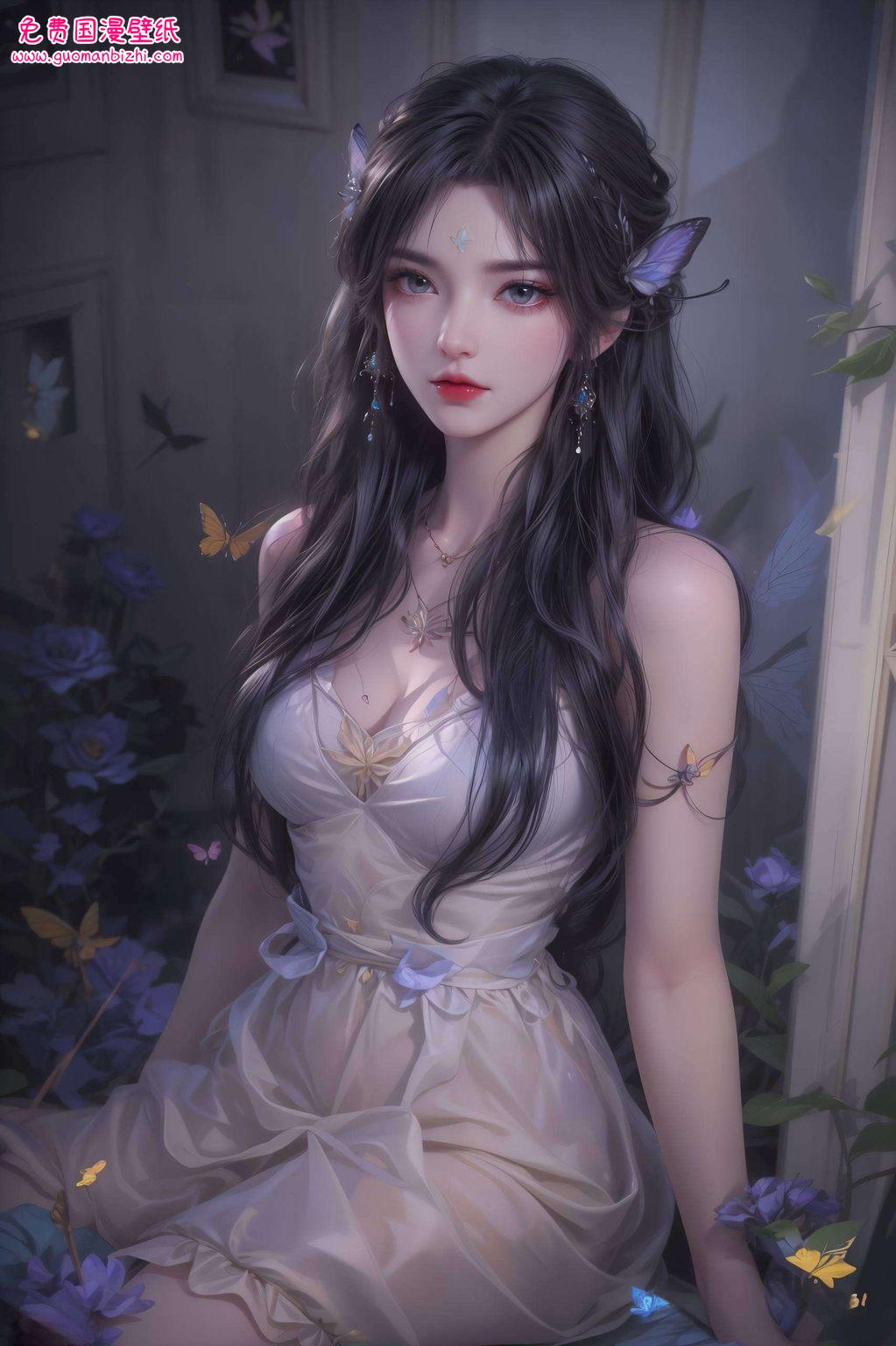 AI创作AIGC护眼壁纸，电脑ins风清漪静态壁纸下载安装指南