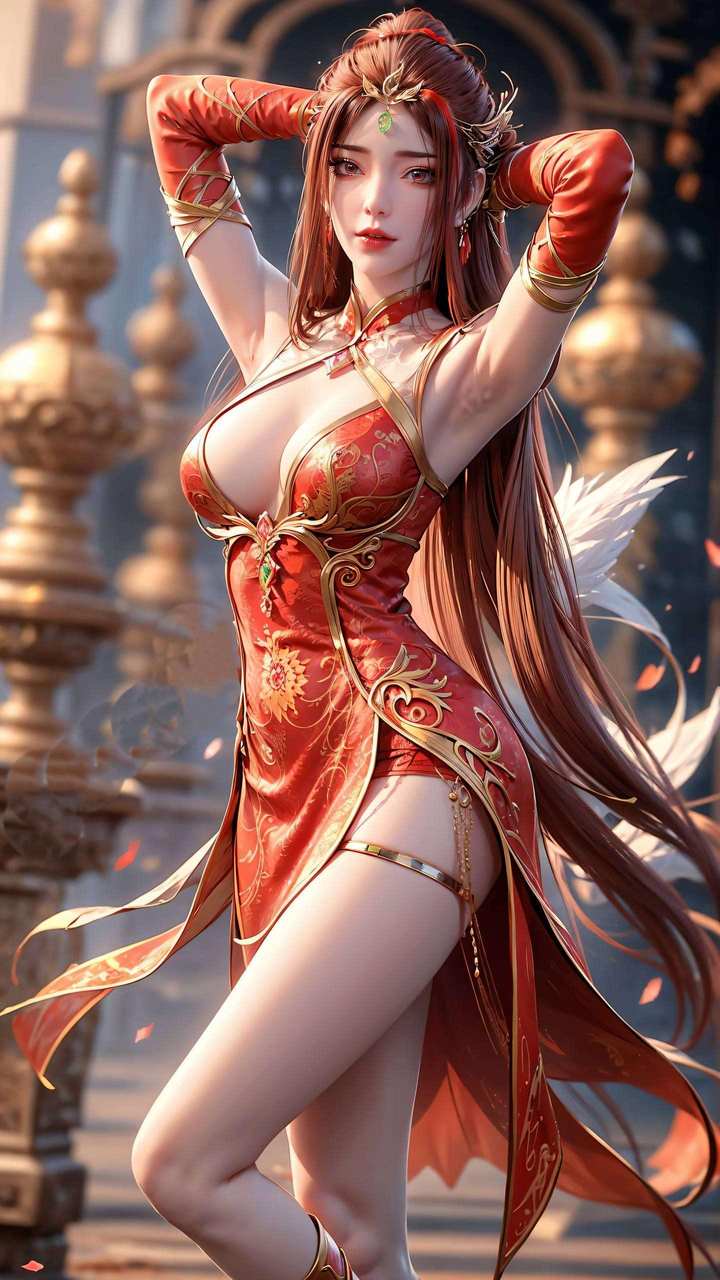 红凰女神2k高清游戏壁纸win10桌面壁纸大全