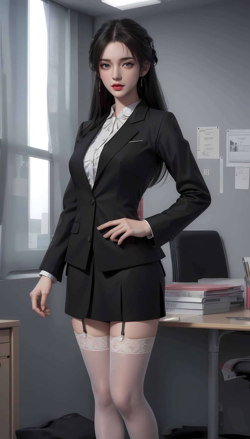 清漪上界：AI绘画参考素材，护眼壁纸，电脑锁屏壁纸4k集锦