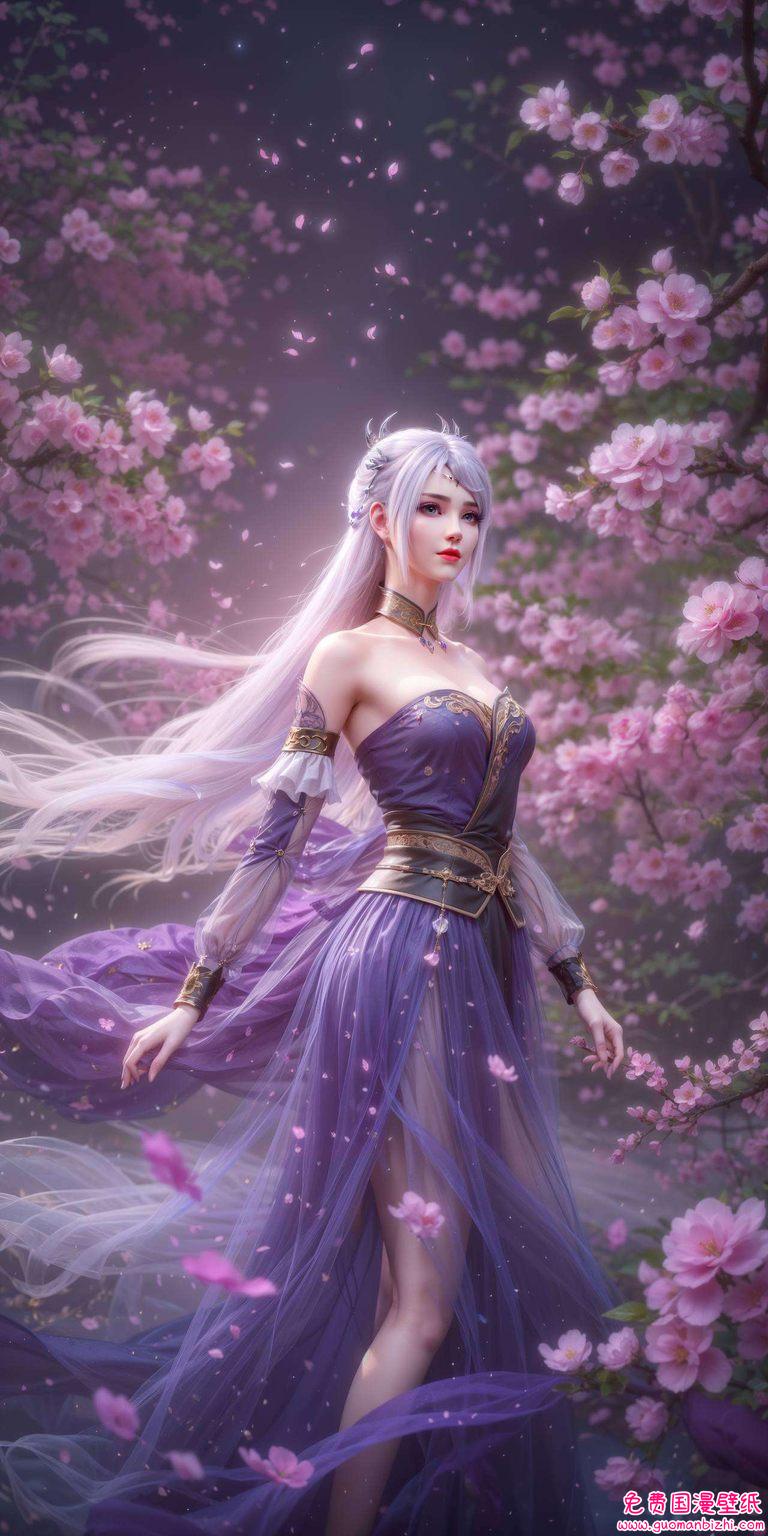 大主宰洛璃3D壁纸集：AI绘画免费分享，苹果桌面背景精选