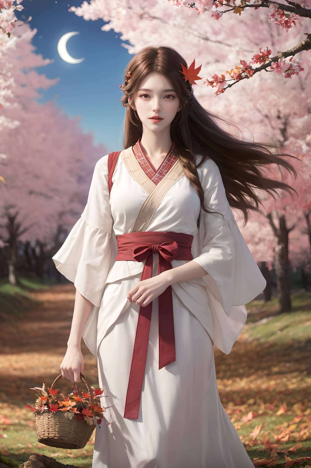 AI绘画AIGC精细角色，安卓动画壁纸集——火灵儿超美图片精选