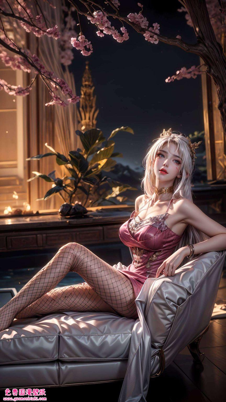 天狐仙子裸妆高清壁纸，震撼免费分享，苹果桌面必备美图