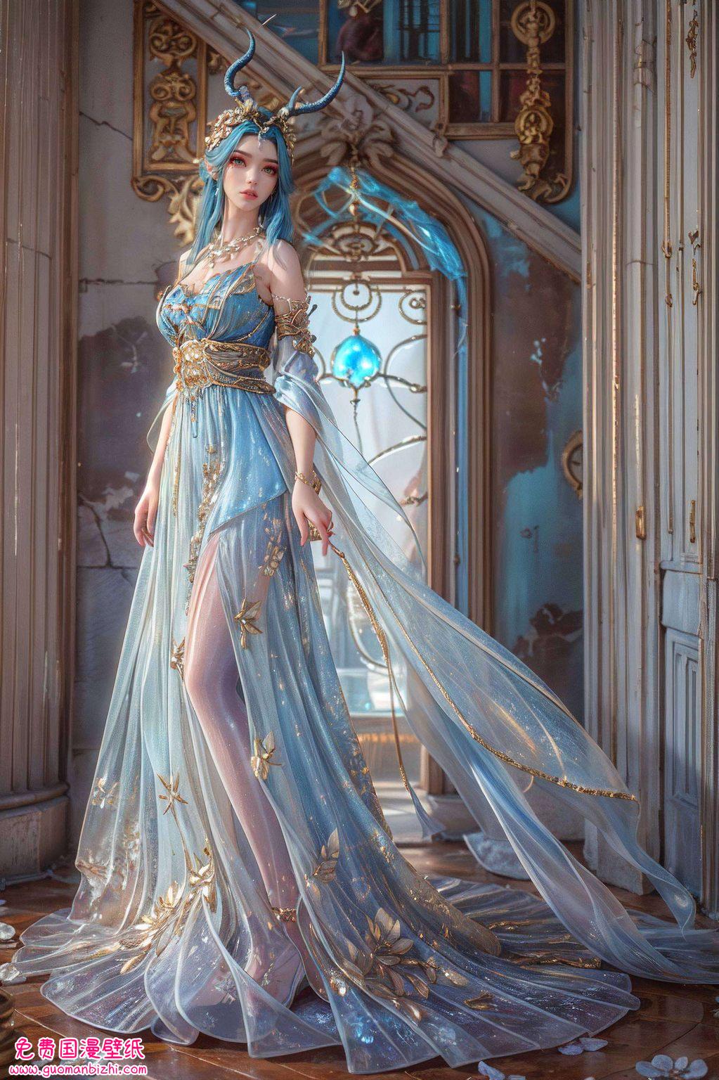 AI创作AIGC动漫壁纸，打造个性化电脑桌面主题，龙女结局悬念揭晓。