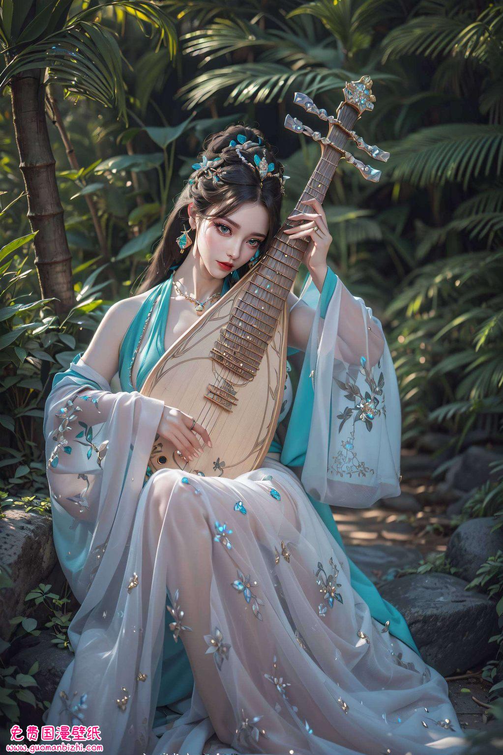 养眼壁纸集：游戏与苹果古风漫画壁纸，柳神闭眼高清盛宴