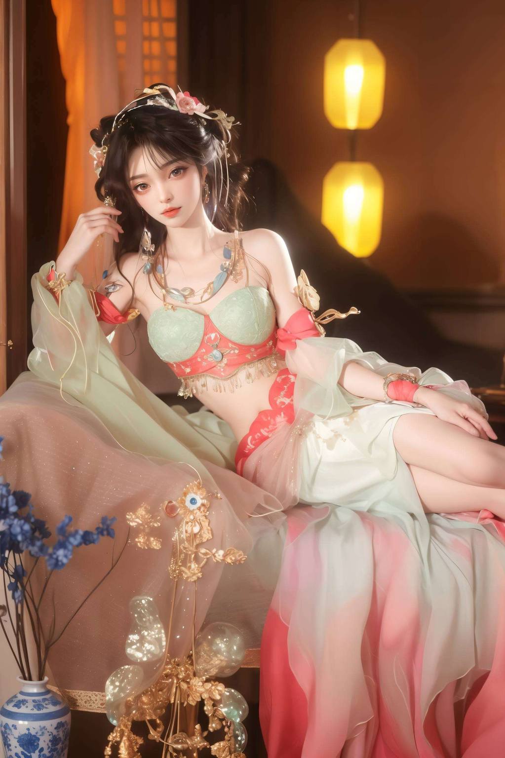 完美世界火灵儿人物壁纸：护眼简洁平板高清壁纸，像素完美呈现