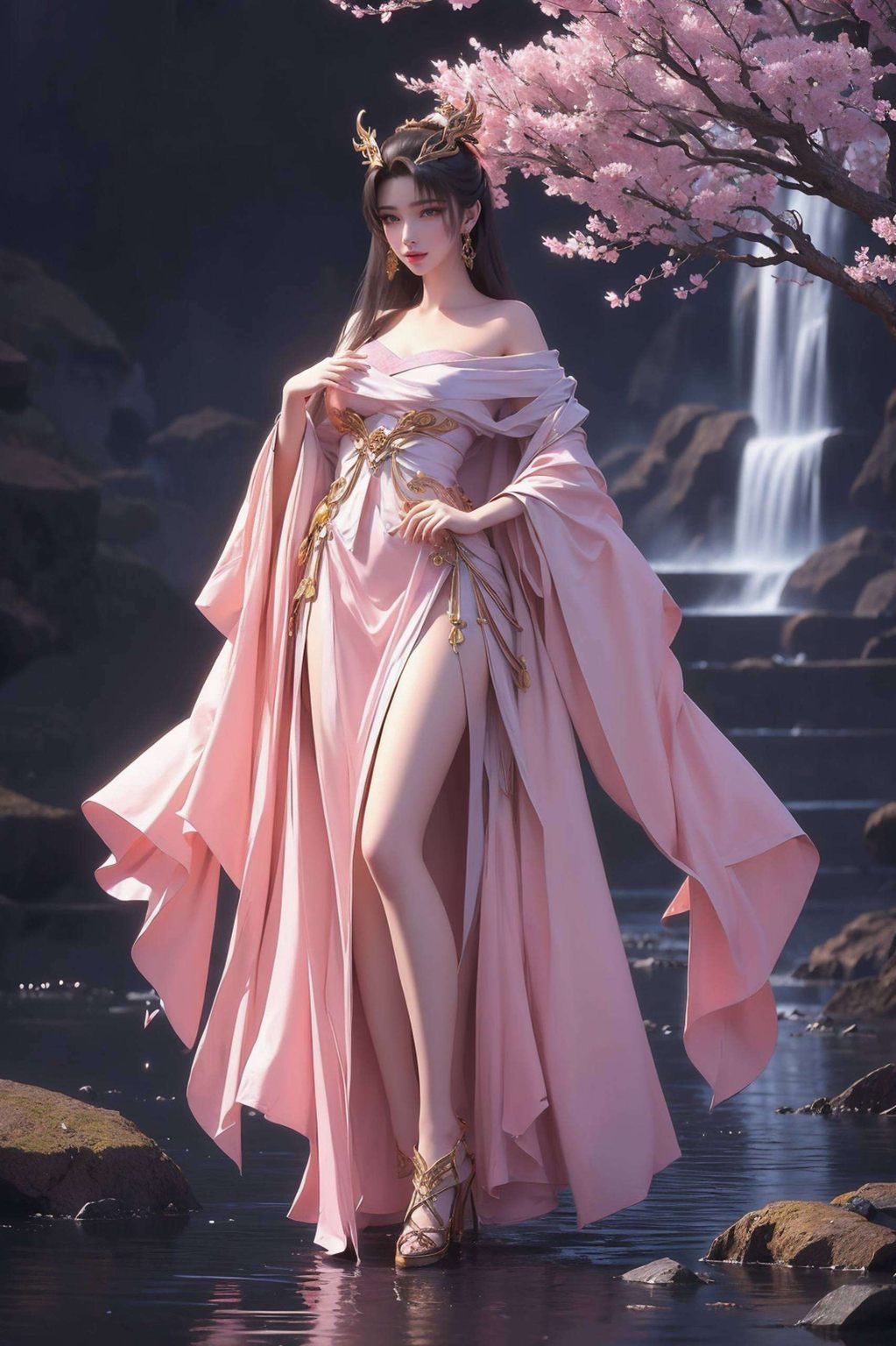 天狐仙子照片壁纸高清图——AI图例壁纸,完美像素,iPhone粉色梦幻呈现 天狐仙子照片壁纸高清图——AI图例壁纸,完美像素,iPhone粉色梦幻呈现