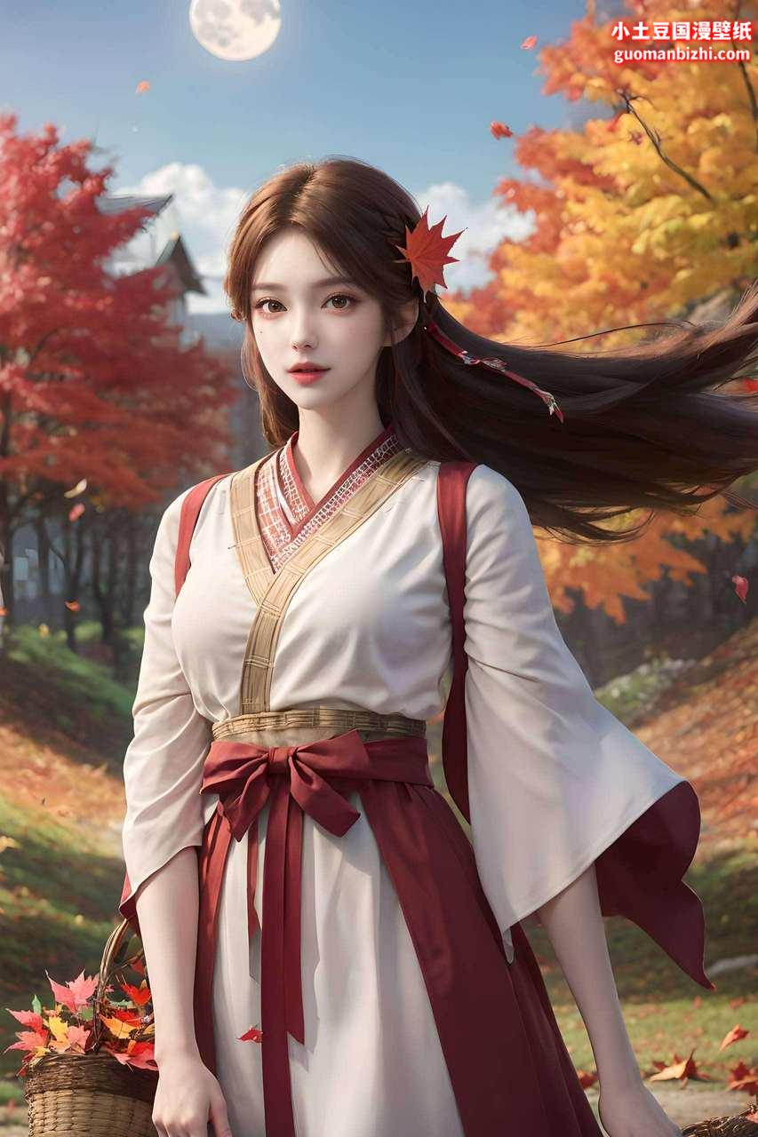 火灵儿AI动态壁纸女生免费分享Win10桌面图片