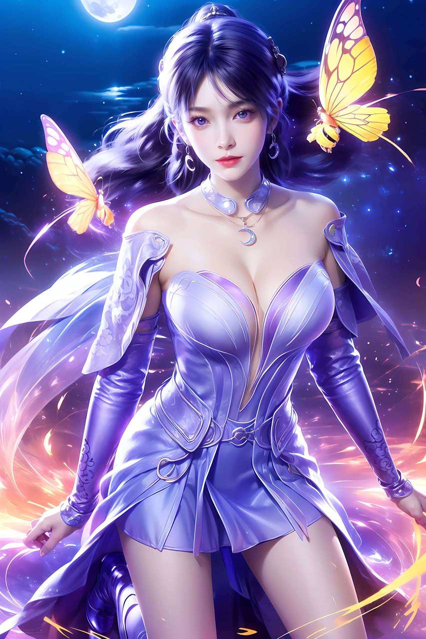 姬紫月动漫壁纸：伤感护眼电脑最美