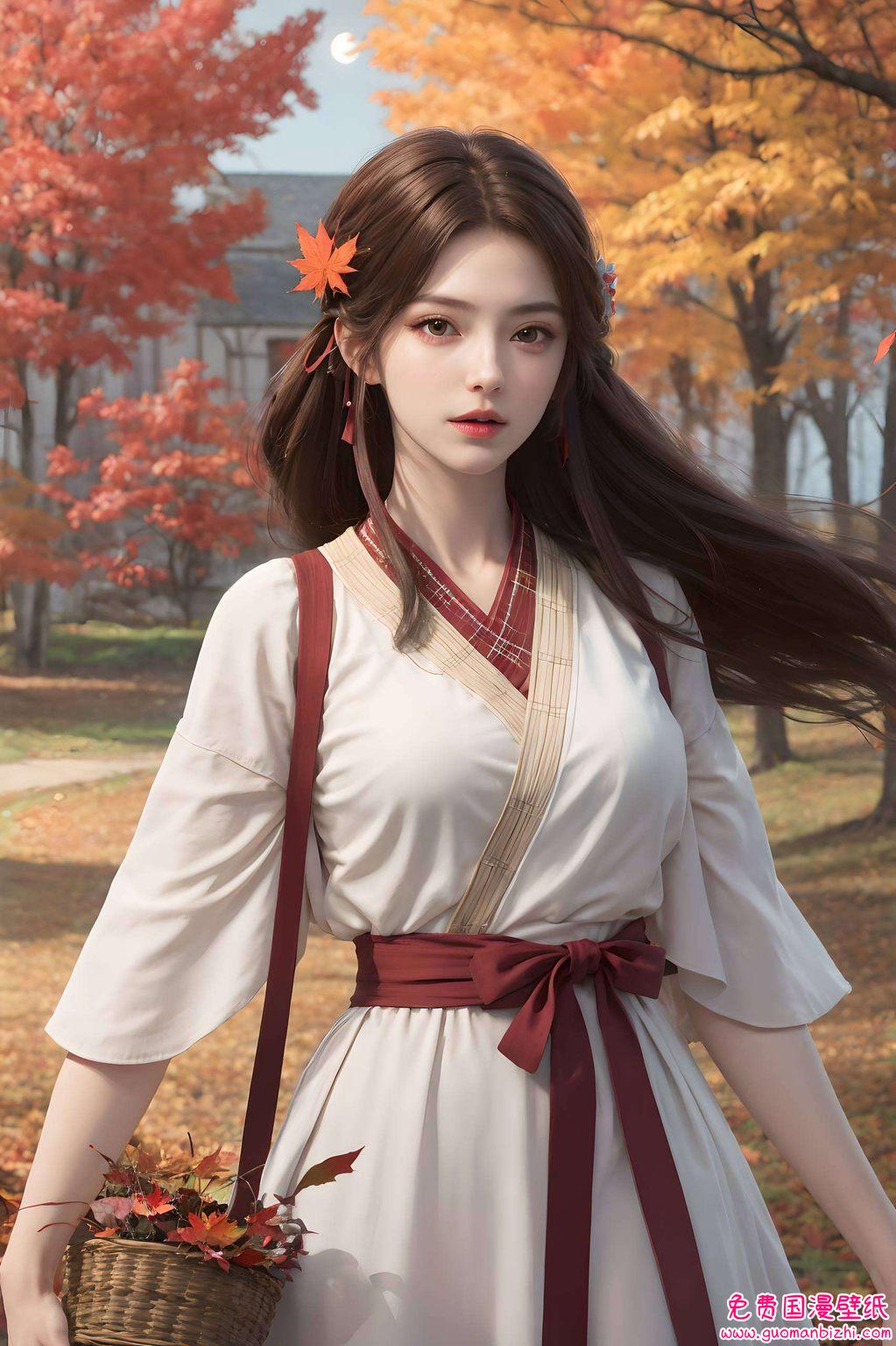 火灵儿同人高清，AI壁纸盛宴，护眼简洁安卓壁纸集。