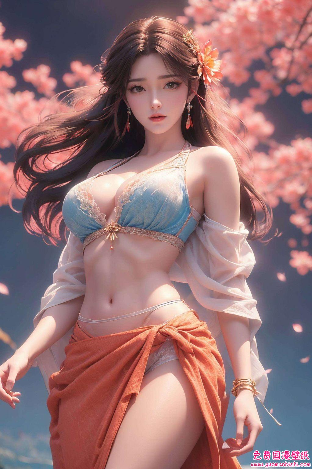 AI素材AIGC免费壁纸秀——火灵儿仙气ipad锁屏壁纸高清集 AI素材AIGC免费壁纸秀——火灵儿仙气ipad锁屏壁纸高清集