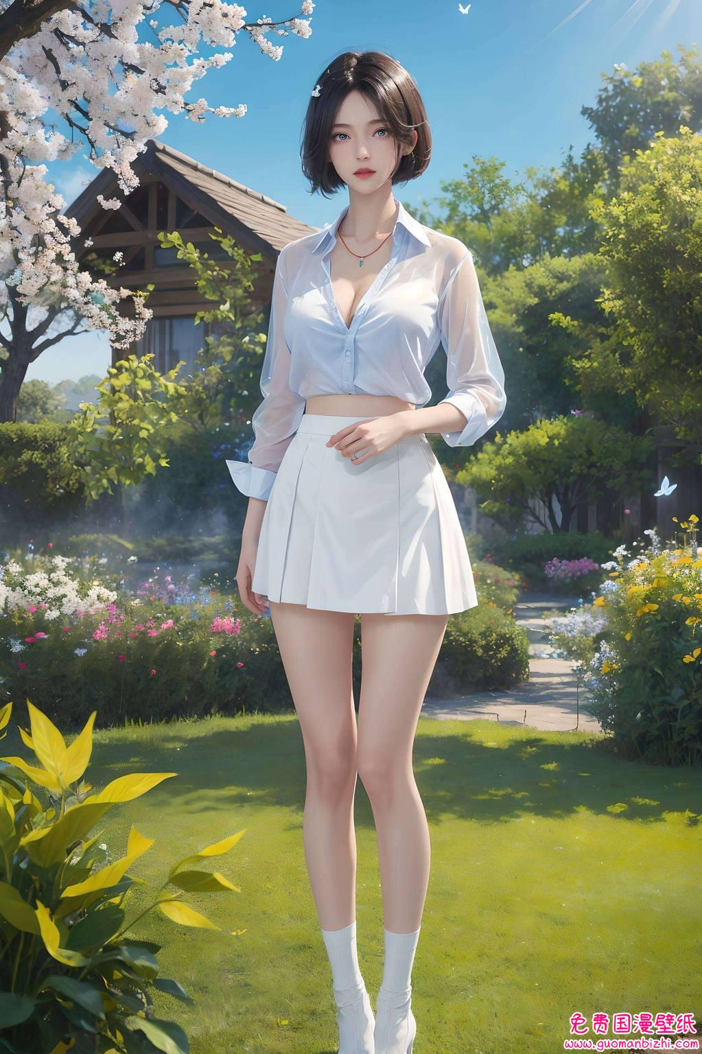 清新游戏壁纸·手机桌面·姬如雪表盘壁纸精选