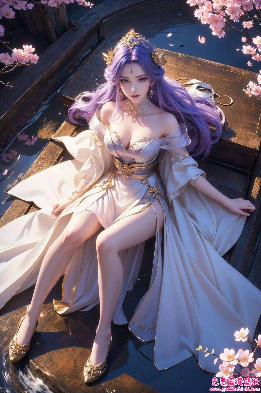 天穹夜行录2k高清精细角色壁纸，电脑古香古色呈现。