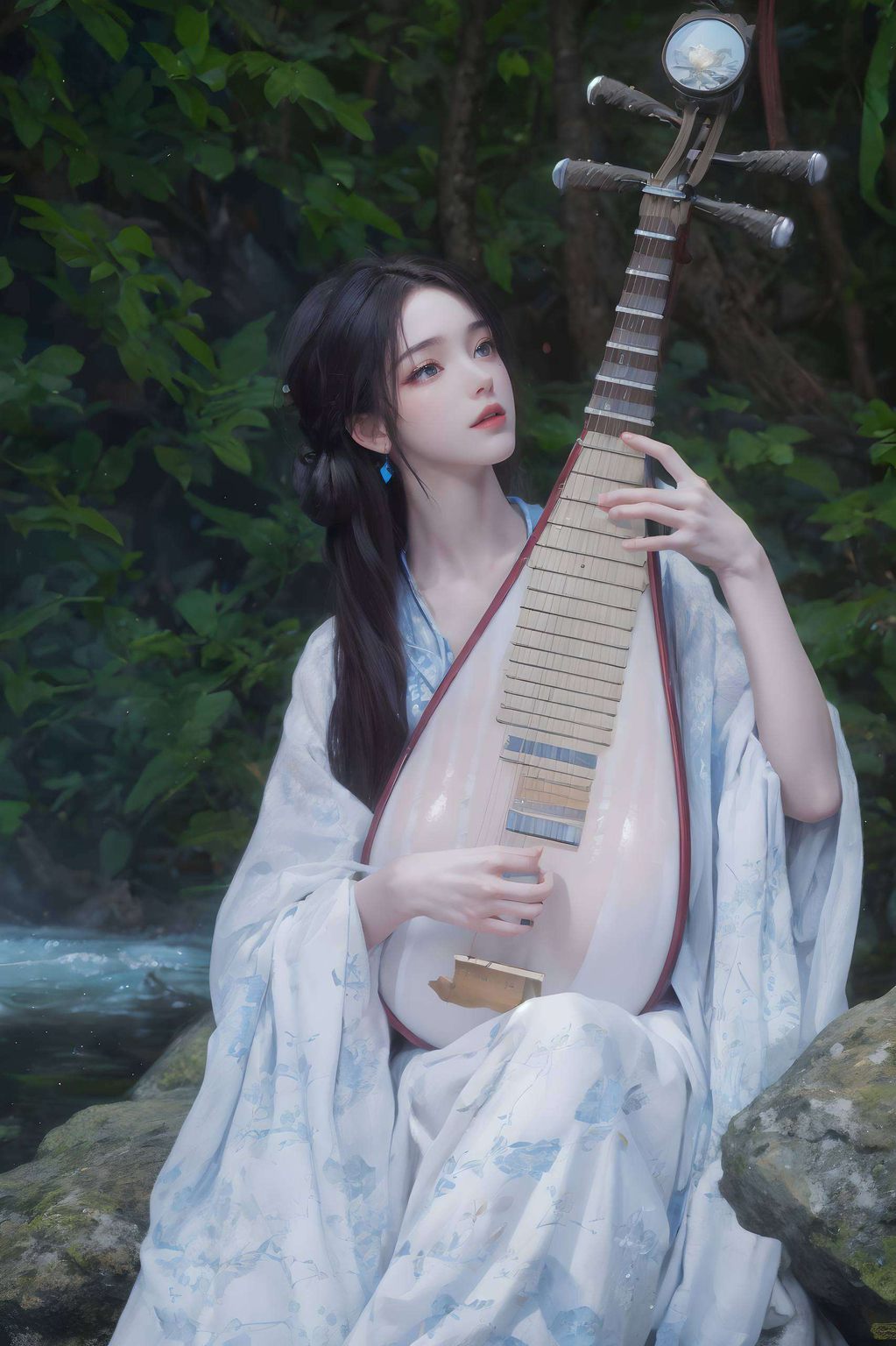 火灵儿横屏动态壁纸——AI生成精细角色PC锁屏壁纸集