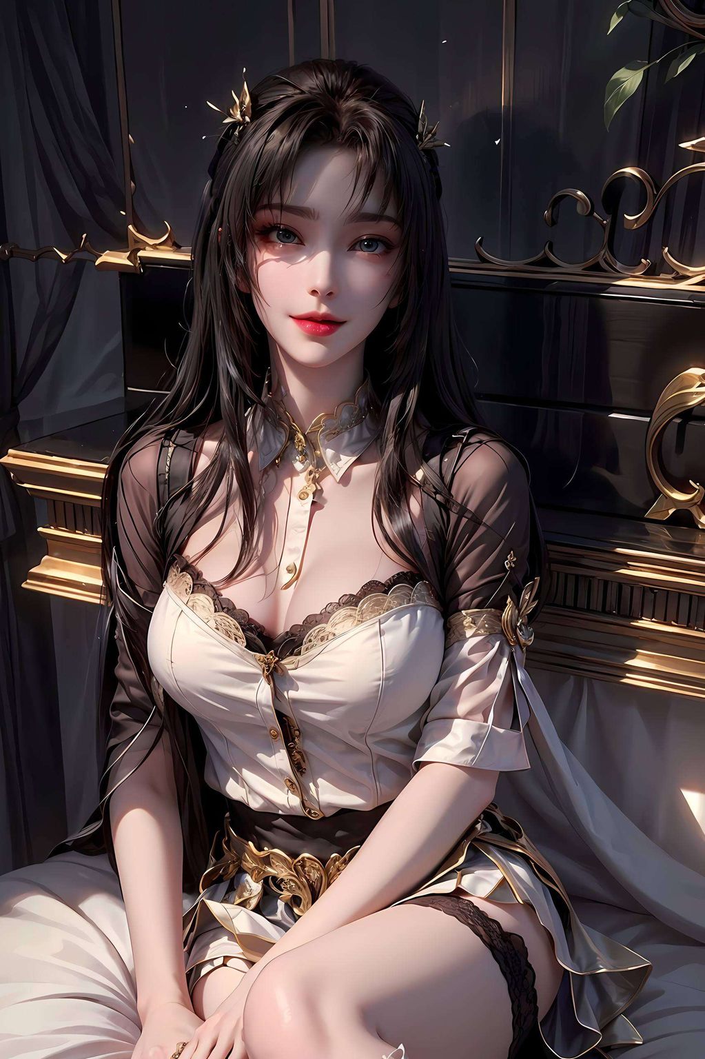 天狐仙子AI壁纸集，二次元壁纸，手机简洁壁纸高清无水印精选