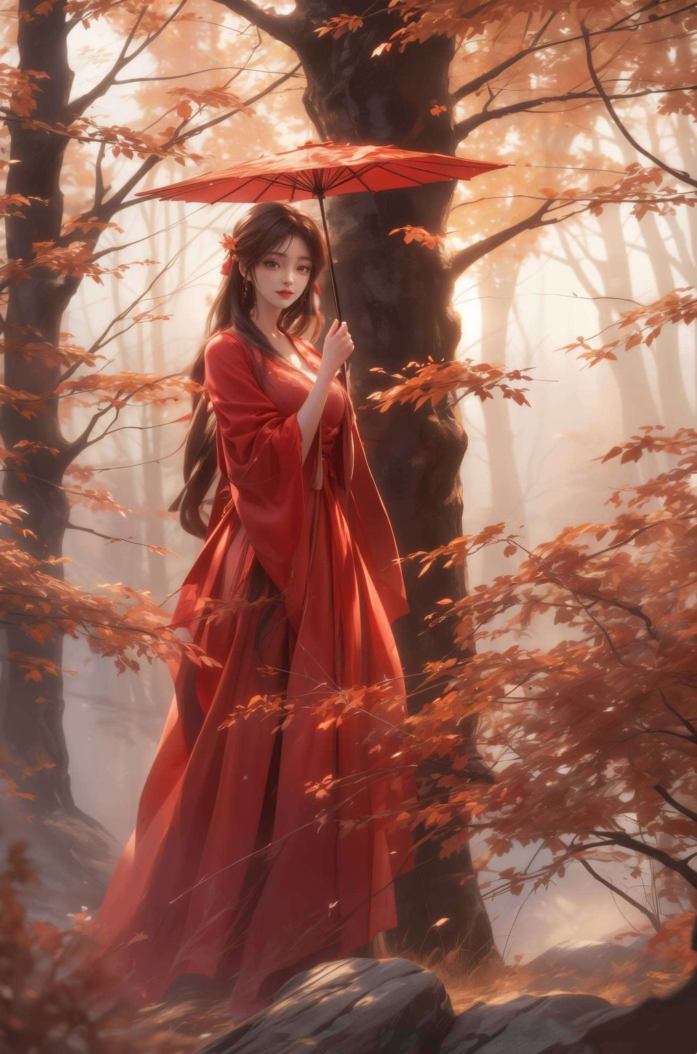 火灵儿动态壁纸图文：AI图片游戏壁纸电脑1920×1080精选集