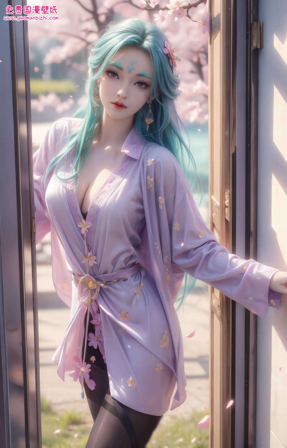 AI壁纸AIGC二次元壁纸iphone锁屏壁纸精选集，电脑桌面动态盛宴。