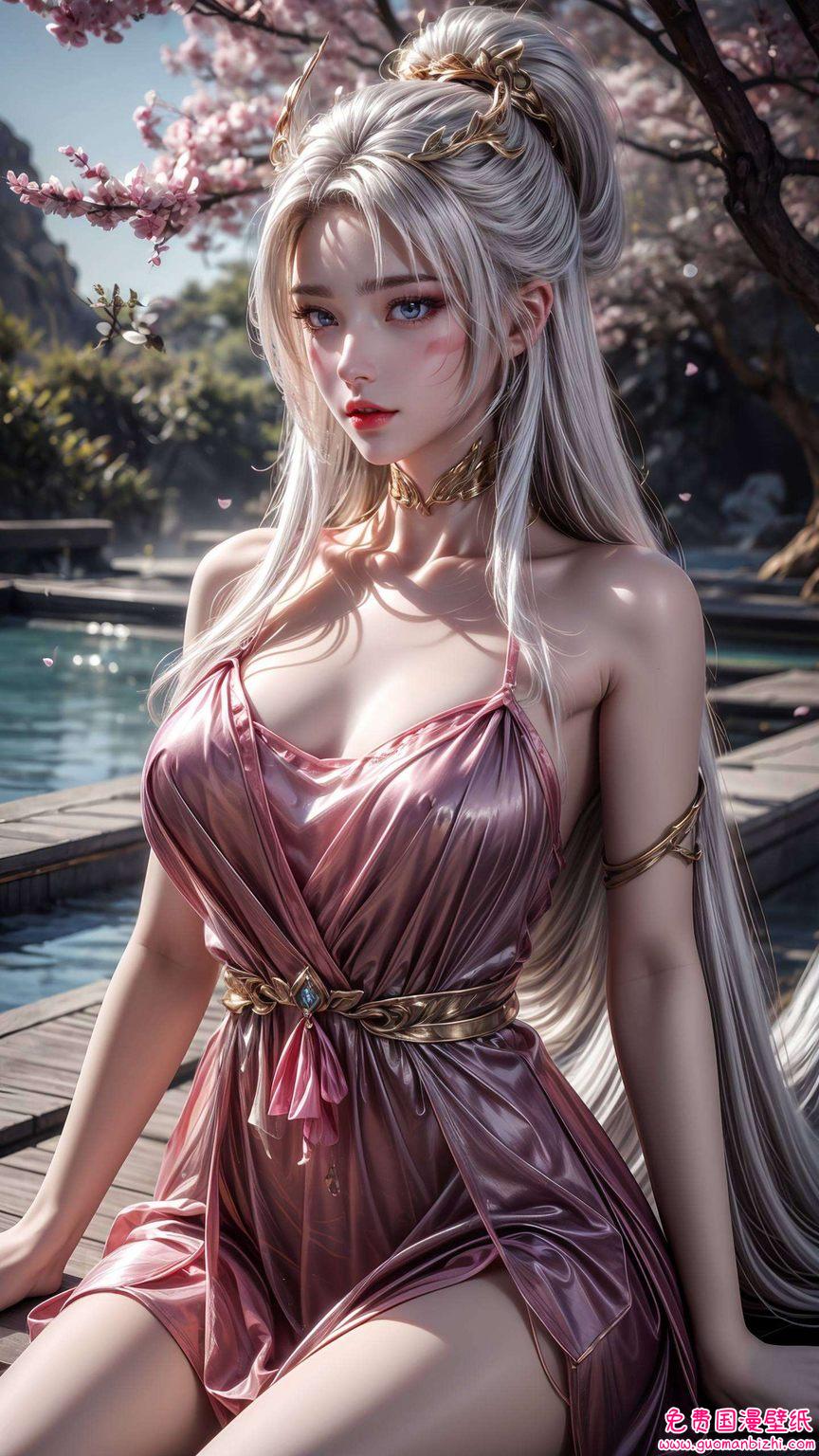 AI创造全屏天狐仙子壁纸，免费壁纸合集，PC潮图精选展示