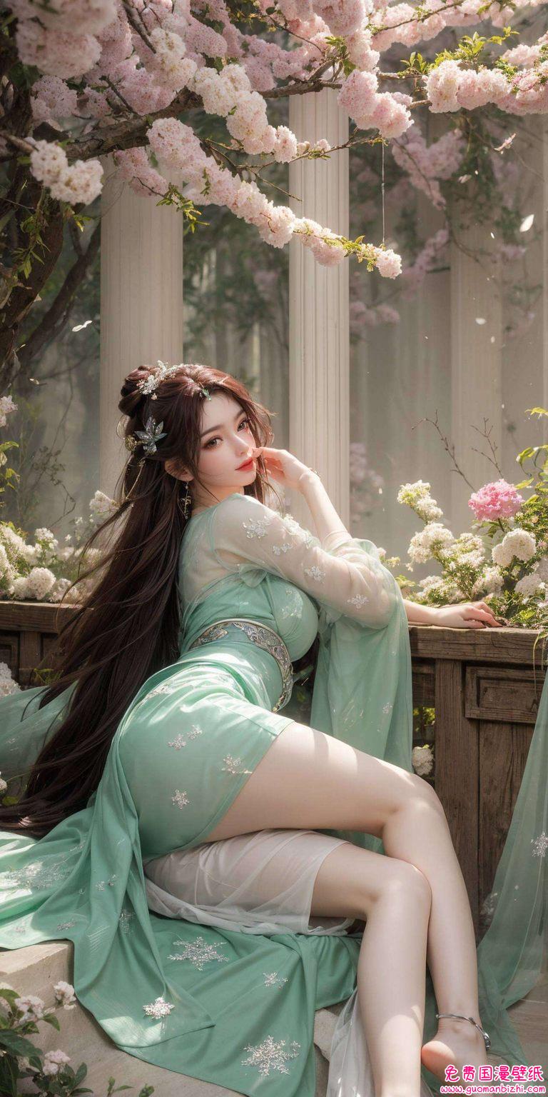 叶倾仙高清壁纸精选——AI生成，免费分享，手机宽屏必备壁纸集