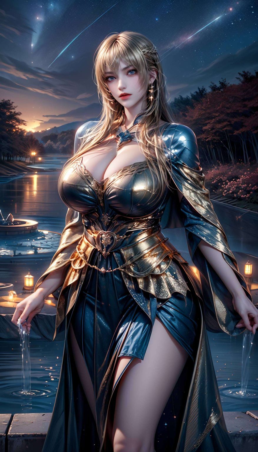 雄兵连天使彦梦幻：AI绘画生成作品，免费壁纸秀，苹果漫画壁纸集锦