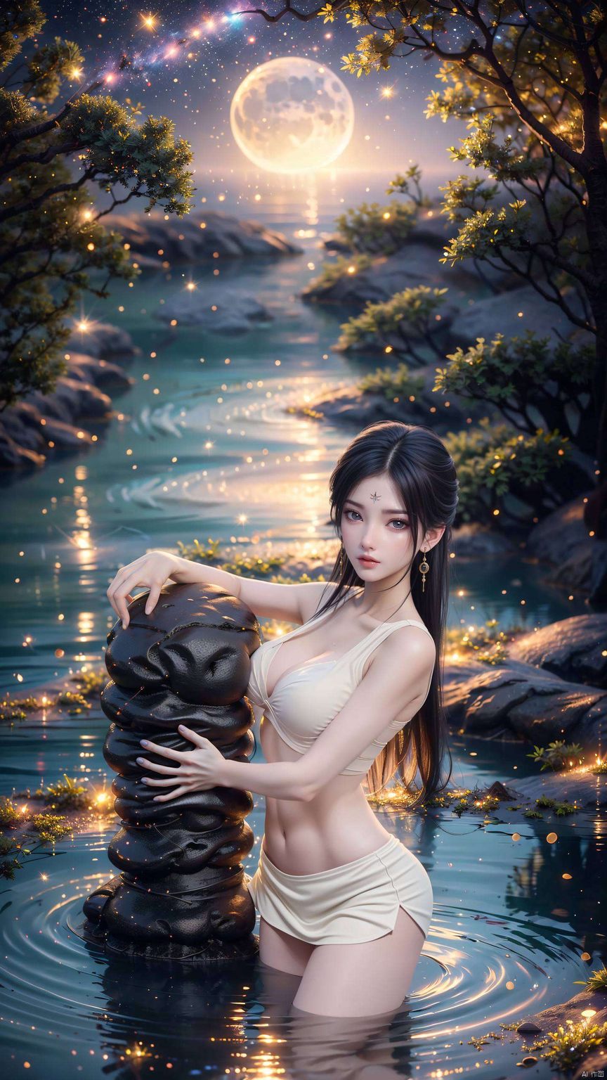 清漪穿上雷帝战甲，AI创造AIGC二次元壁纸，iPad艺术壁纸全新呈现。