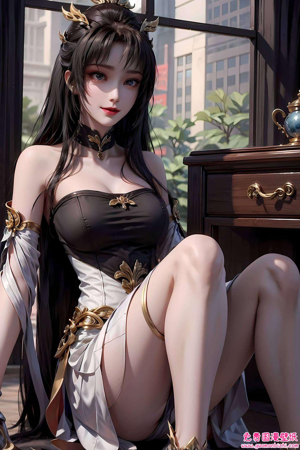 AI素材动漫壁纸集——天狐仙子美图壁纸，手机唯美必备