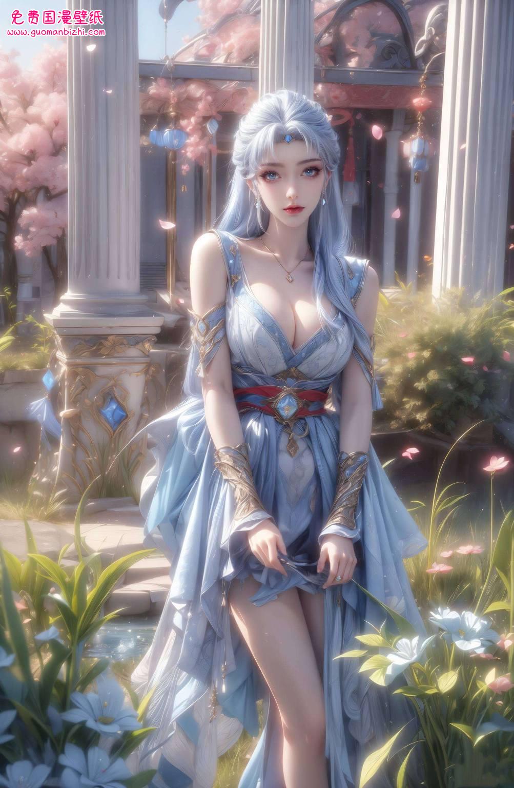 AI生成图片精细呈现，古风动漫角色_ipad版_ipad古风