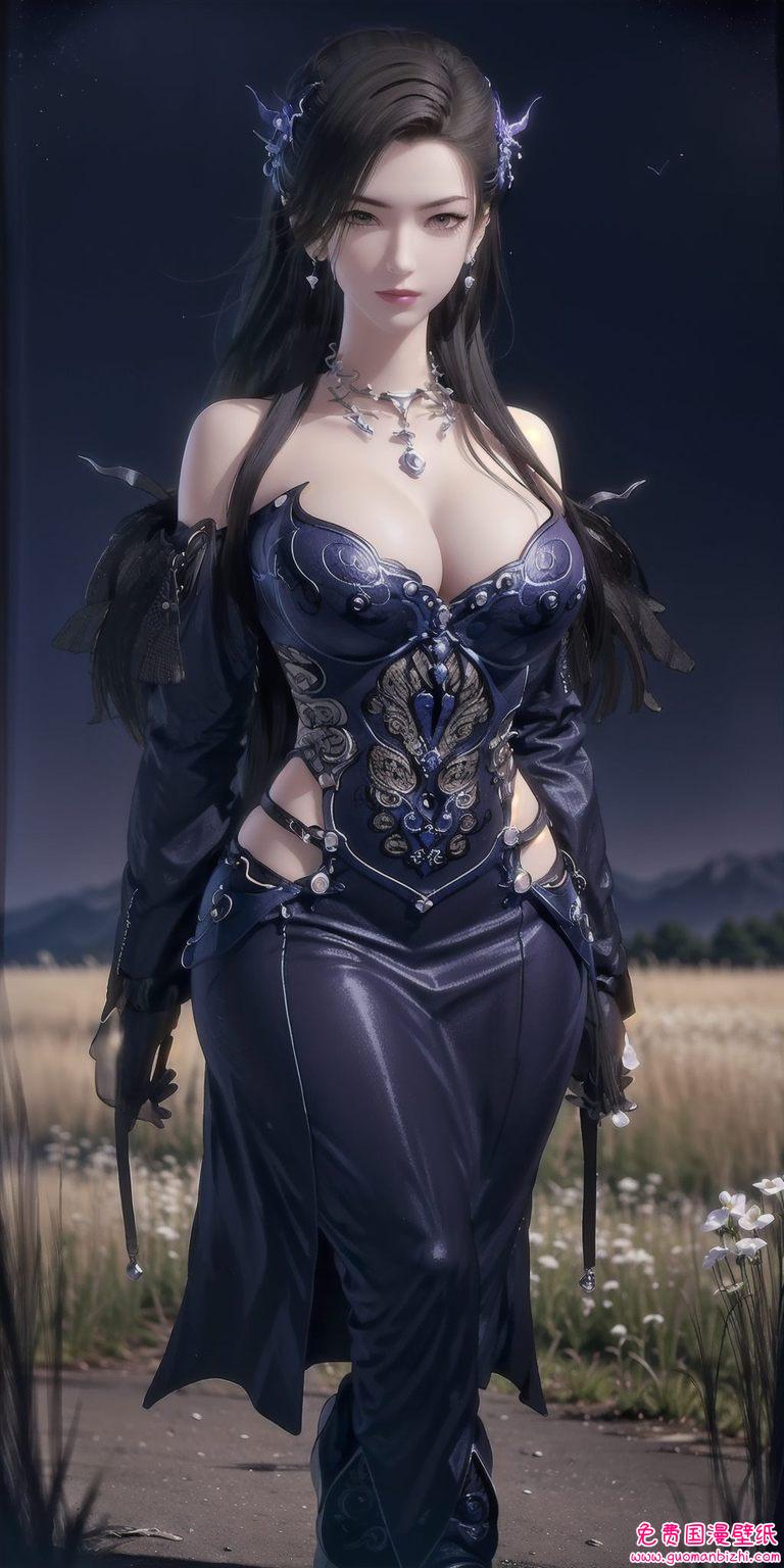 实况壁纸潮女妖——AI绘画与极简壁纸,苹果桌面新风尚 实况壁纸潮女妖——AI绘画与极简壁纸,苹果桌面新风尚