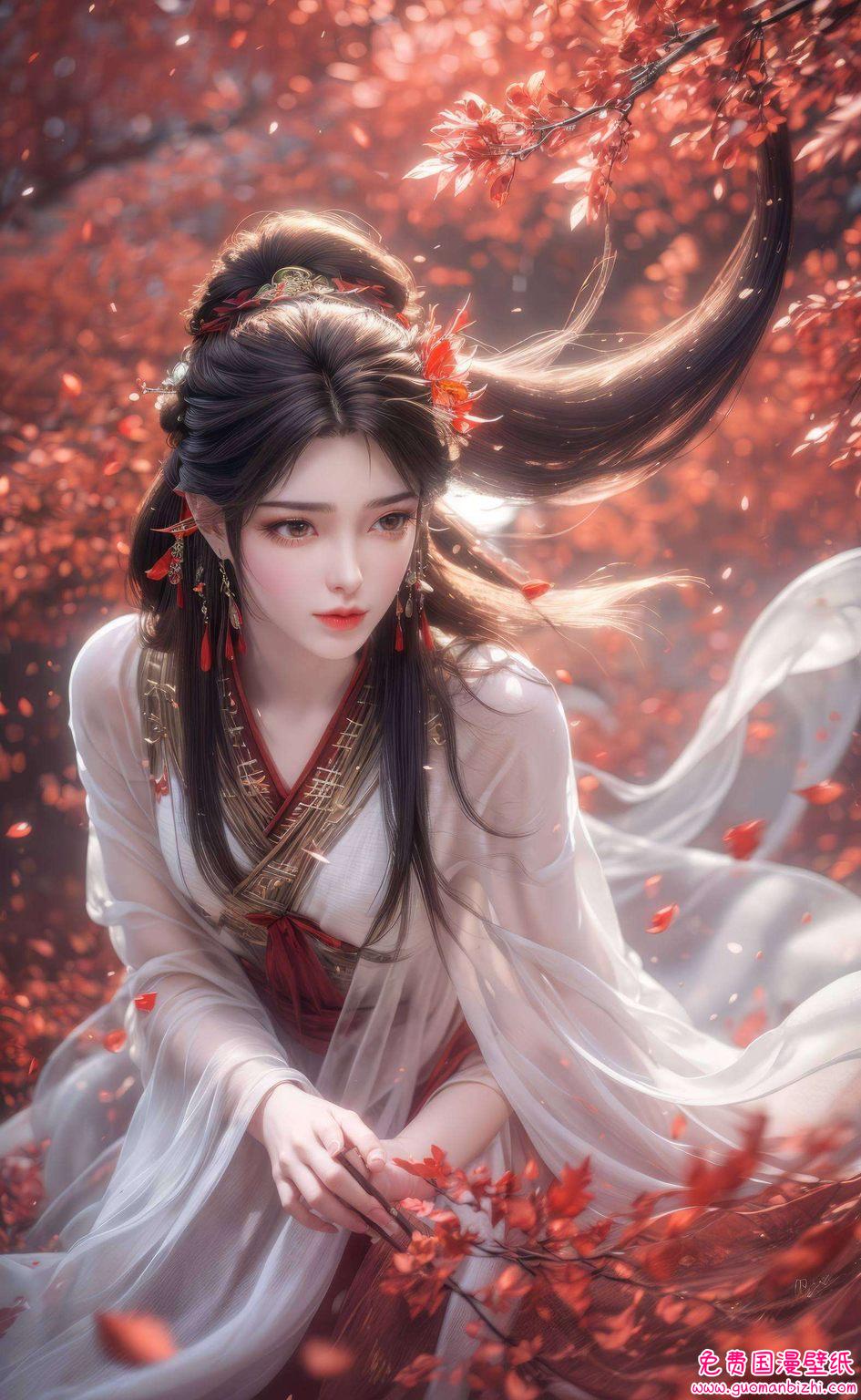 唯美完美像素，火灵儿动态壁纸，尽显PCins风美女风采