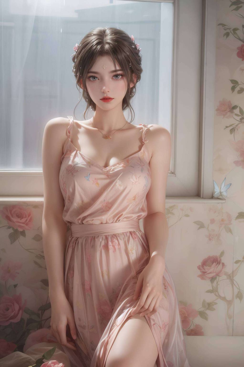 AI创作极简壁纸iPhone锁屏——清漪雷帝战甲壁纸动态之美