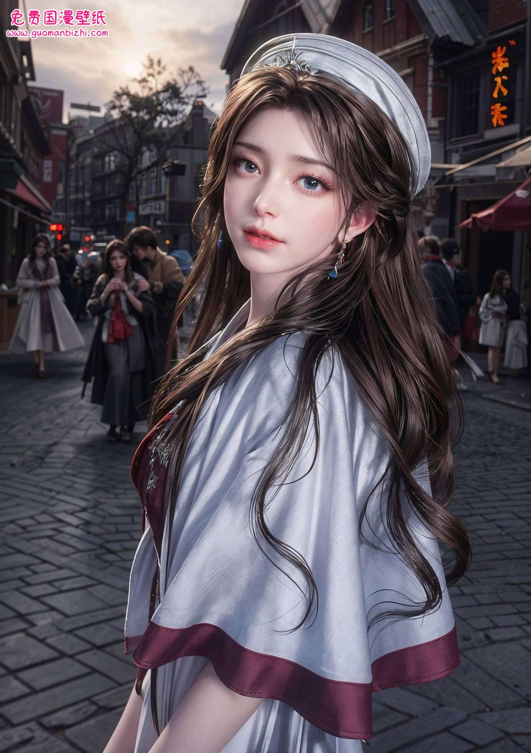 完美世界火灵儿人物壁纸：护眼简洁平板高清壁纸，像素完美呈现