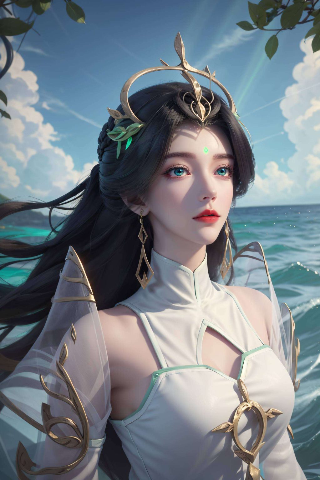 AIGC动漫壁纸集锦：平板古风漫画壁纸，柳神动漫可爱精选