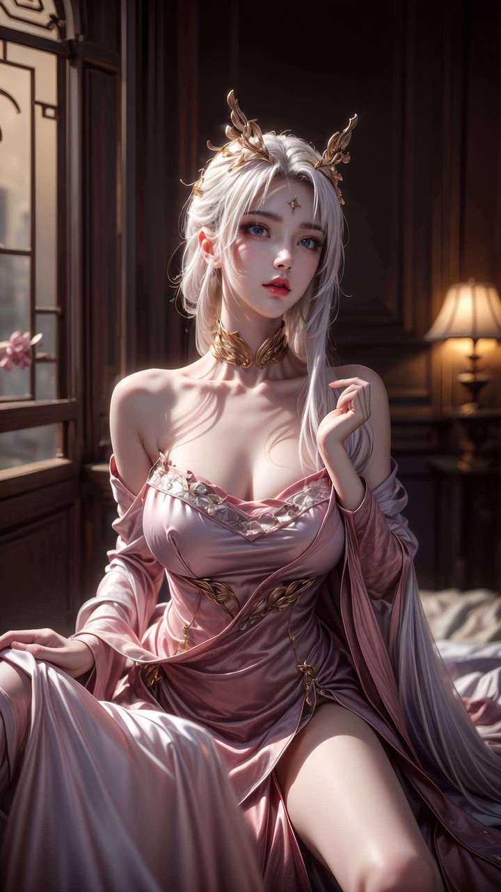 天狐仙子黄化壁纸：完美像素iPad桌面