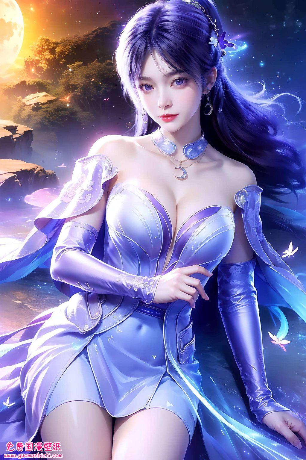 AI生成古风壁纸秀——姬紫月第二季高清iPad免费壁纸集 AI生成古风壁纸秀——姬紫月第二季高清iPad免费壁纸集