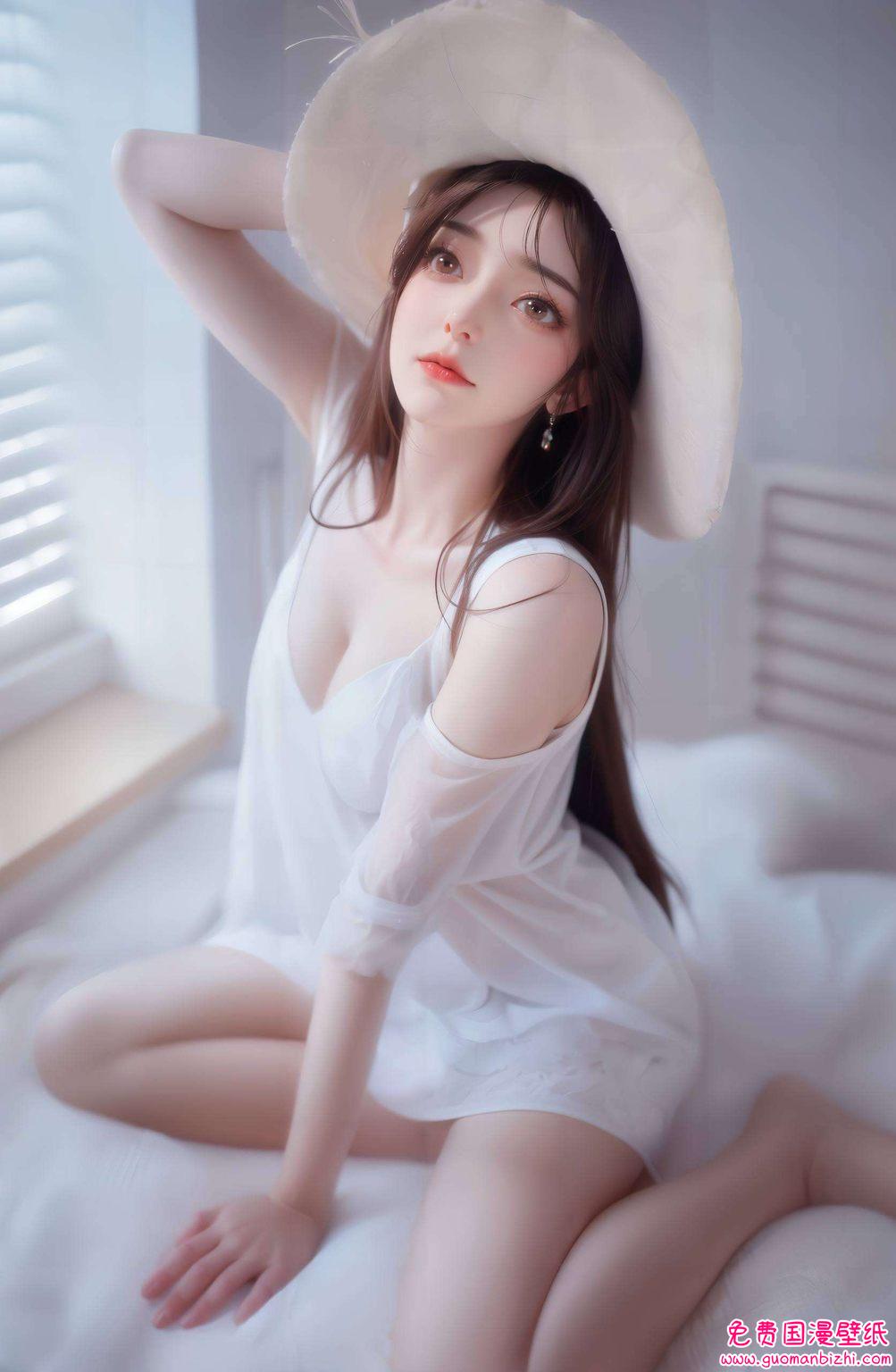 AI角色AIGC壁纸集：火灵儿护眼电脑墙纸三合一精选