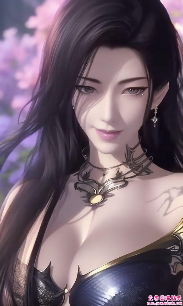 AI生成AIGC精细角色潮女妖壁纸高清平板桌面主题 AI生成AIGC精细角色潮女妖壁纸高清平板桌面主题