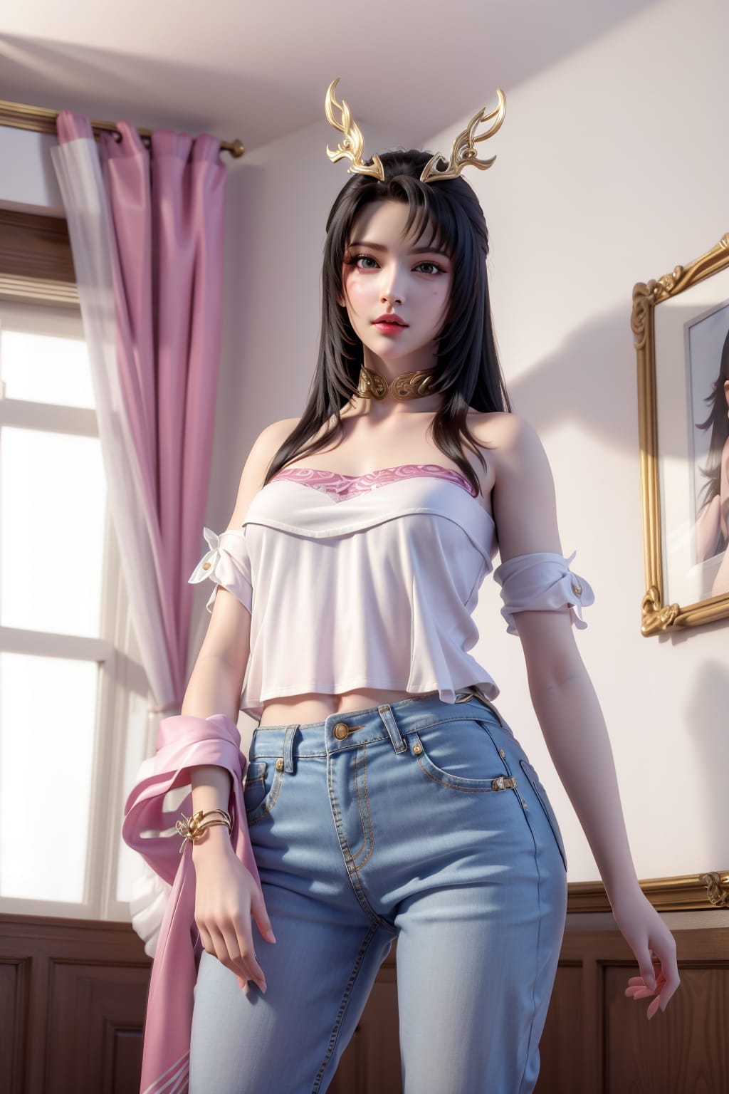 天狐仙子壁纸ai绘画参考