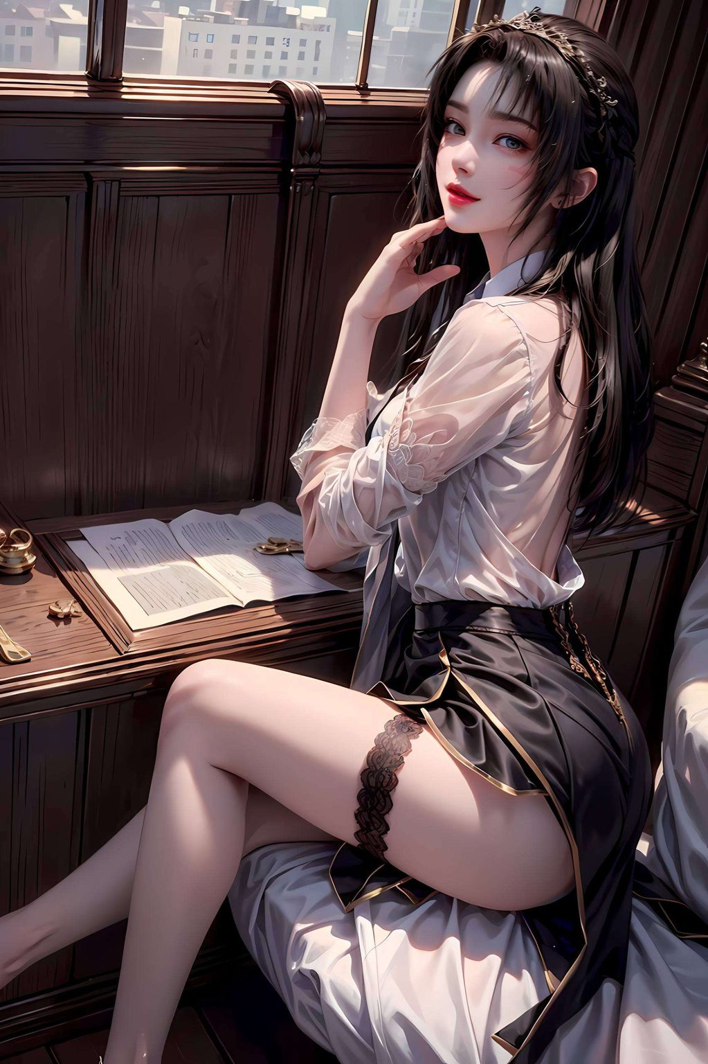 AI创造壁纸:二次元壁纸天狐仙子,手机桌面女神盛宴 AI创造壁纸:二次元壁纸天狐仙子,手机桌面女神盛宴