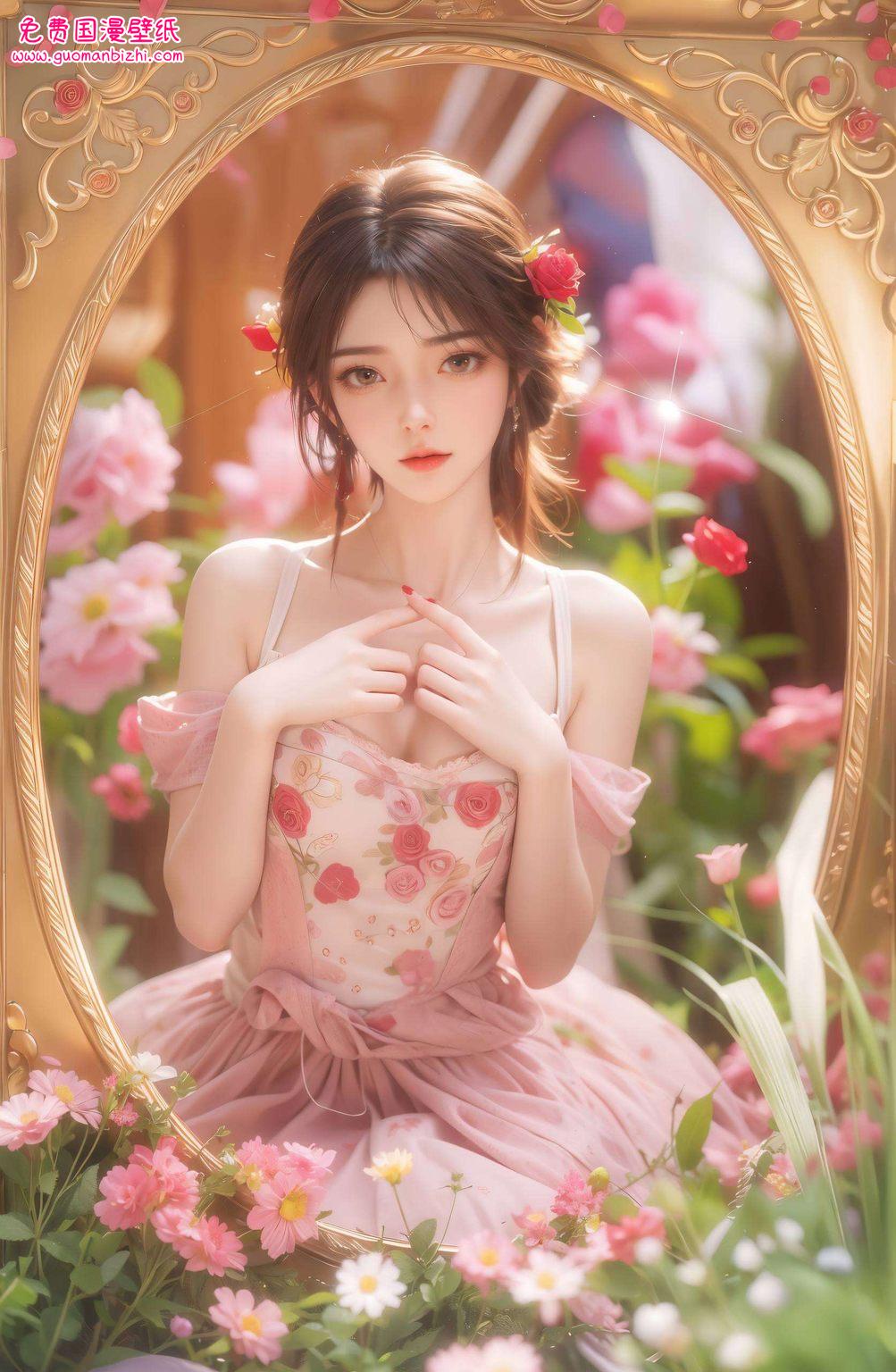 超清晰免费壁纸秀：动漫火灵儿平板宽屏壁纸集锦