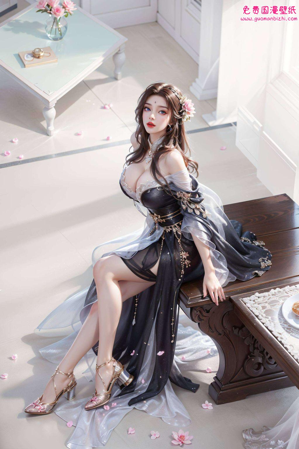 超精致免费壁纸合集：苹果简洁风格，动漫高清壁纸动态月婵精选