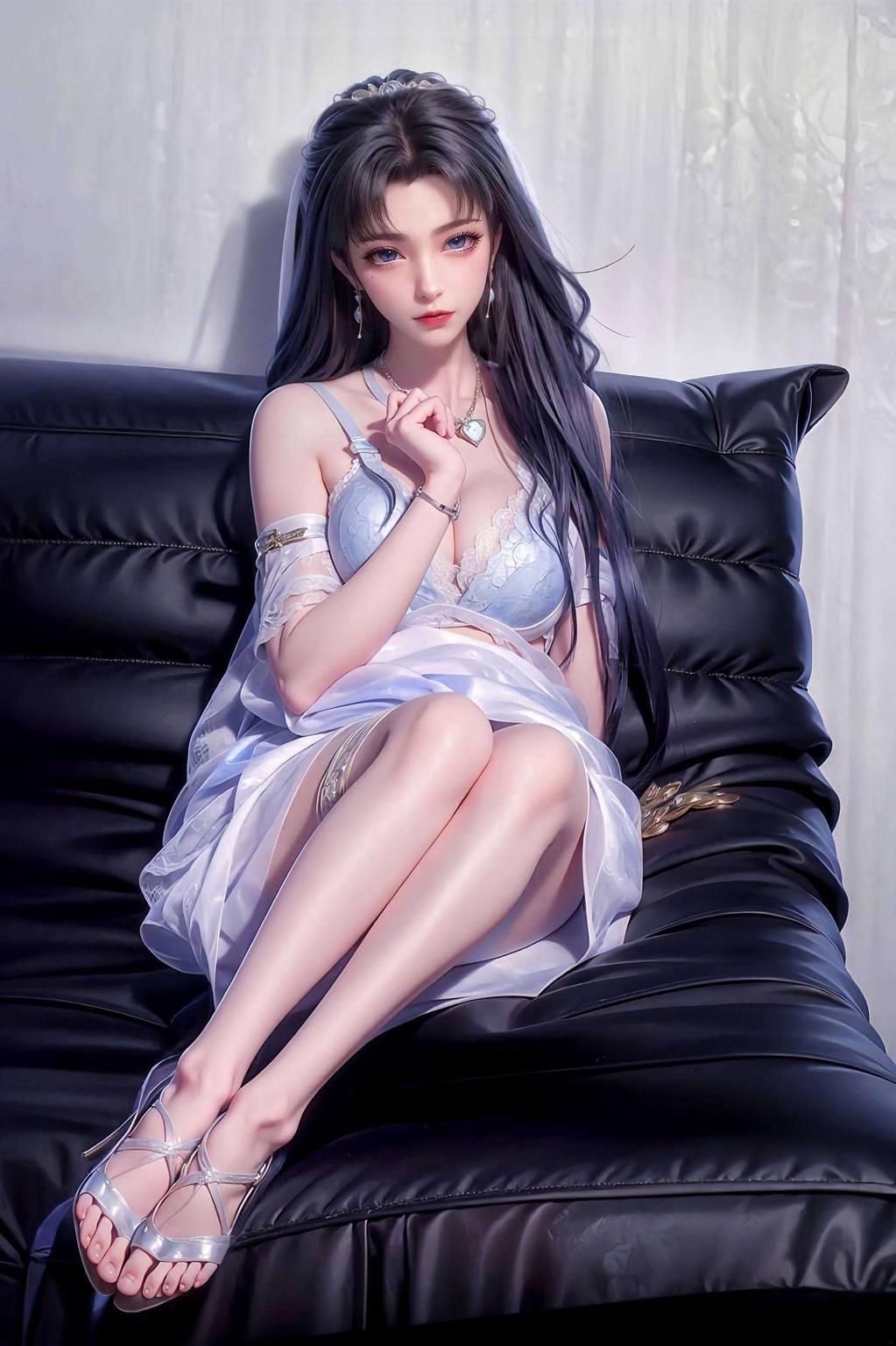 国漫女神宁雨蝶美貌形容:AI创作壁纸,免费壁纸合集,平板艺术壁纸精选 国漫女神宁雨蝶美貌形容:AI创作壁纸,免费壁纸合集,平板艺术壁纸精选