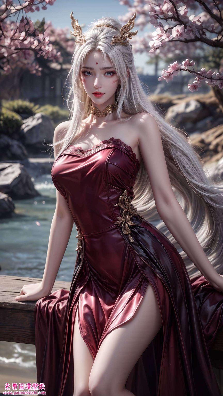 天狐仙子黄化壁纸高清：AI素材集锦，游戏与平板潮图壁纸盛宴